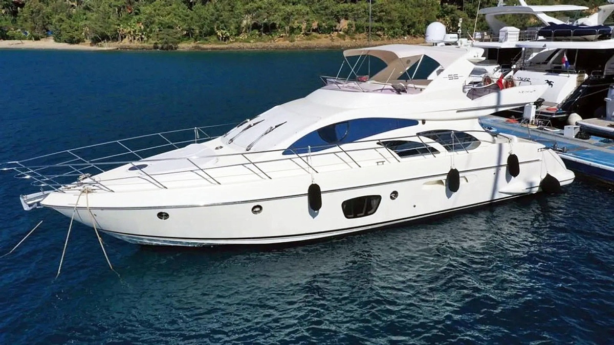 Аренда моторной яхты Azimut 55 Sea Eagle в Мармарисе  - Турция
